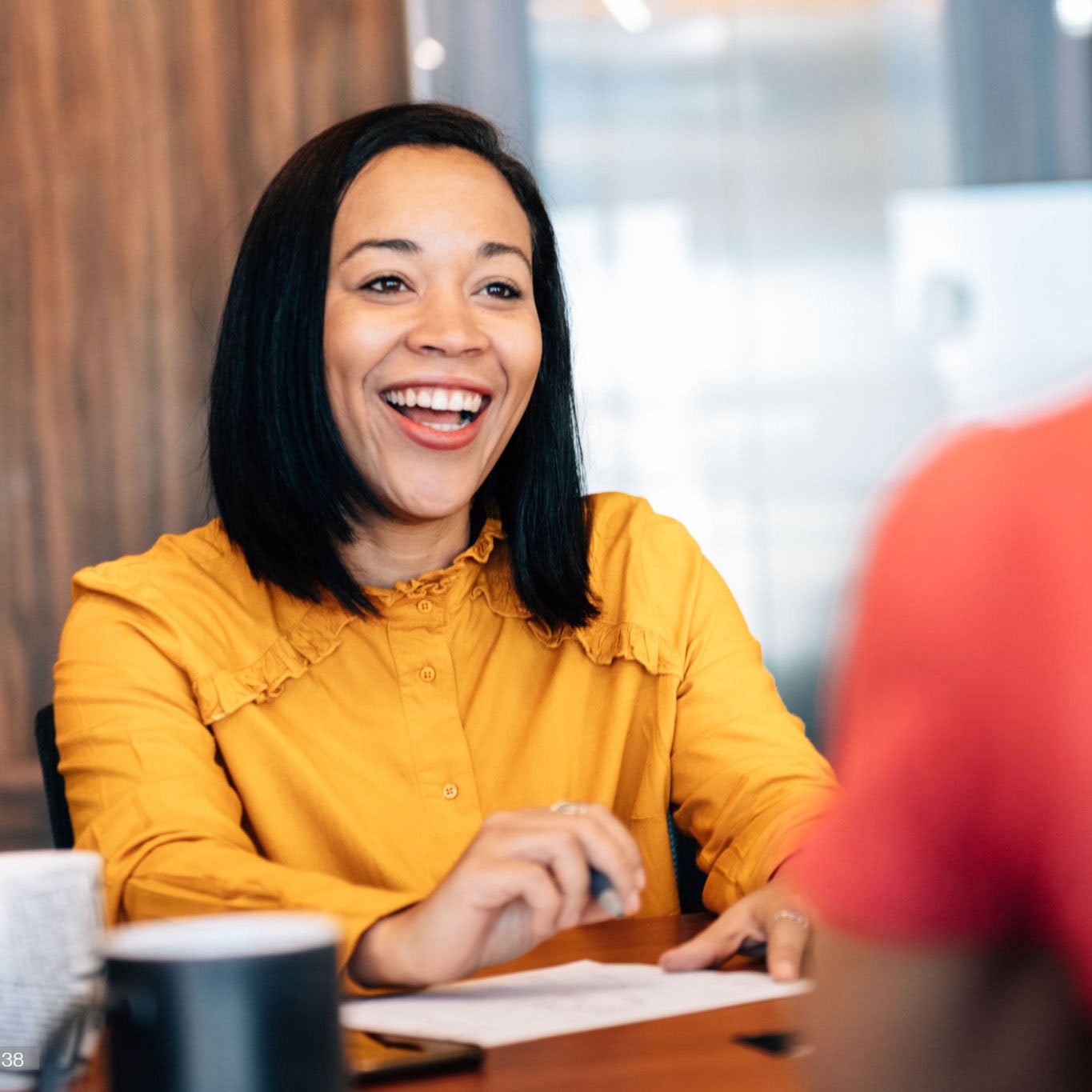 Young woman opening an investing account